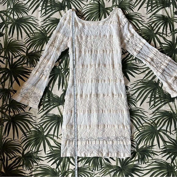 ✨SOLD✨ Audrey 3+1 • White Lace Mini Dress - Picture 9 of 11